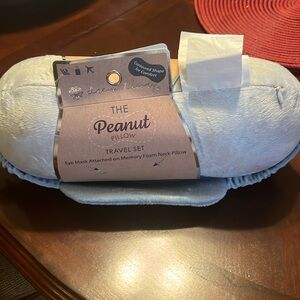 Dream Theory peanut pillow with eye mask nwt